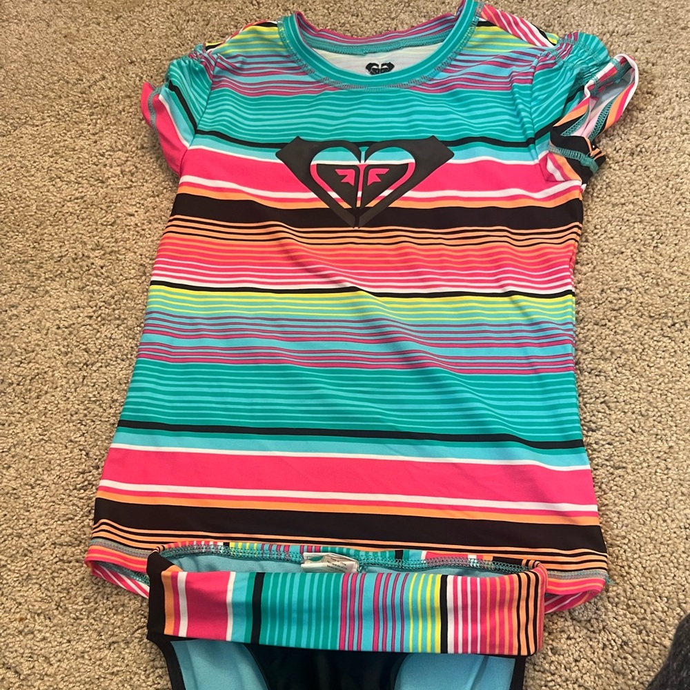 Roxy brand swimsuit, two piece